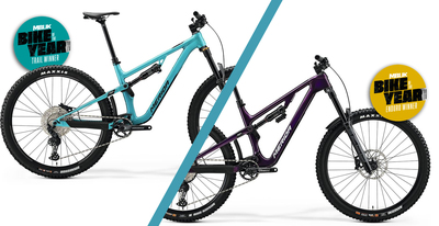 Merida ONE-FORTY 700 și Merida ONE-SIXTY 6000 câștigă premiile MBUK/Bikeradar Trail Bike of the Year respectiv Enduro Bike of the Year 2023!